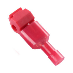 Зажим прокалывающий ответвительный STEKKER LD503-401-15 с плоским разъемом (50 пар) сечение 0,5-1мм2, красный