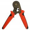Кримпер STEKKER CTLS006-250 для обжима штыревых втулочных наконечников 0,25-6мм2, 6 сегментов, красный-черный 49612 