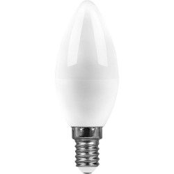 Лампа светодиодная SAFFIT SBC3711 Свеча E14 11W теплый свет (2700К)