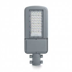 Светодиодный уличный консольный светильник 30W Feron SP3040 дневной свет (5000K), серый