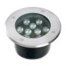Светодиодный светильник тротуарный Feron SP2803 10W AC12V теплый свет (3000К) металлик 48469 