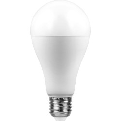 Лампа светодиодная 20W E27 220V A65 2700K теплый белый LB-98