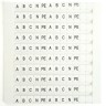 Маркеры STEKKER для ЗНИ (JXB ST) с буквами A,B,C,N,PE LD556-6 49211 