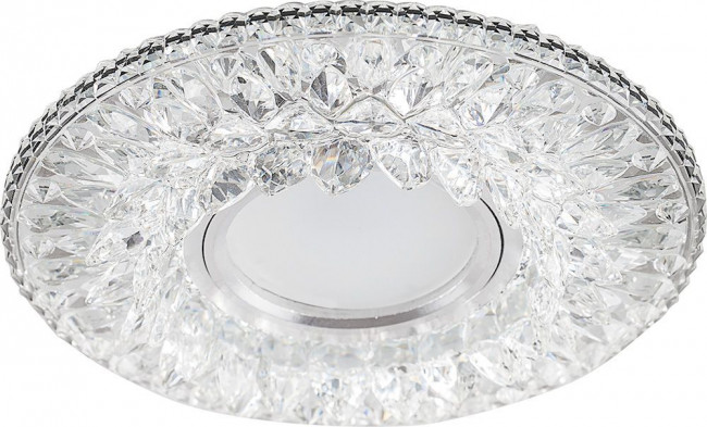 Светильник встраиваемый с LED подсветкой Feron CD942 потолочный MR16 G5.3 прозрачный, артикул FERON 32655