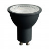 Лампа светодиодная Feron.PRO LB-1608 MR16 GU10 8W с линзой OSRAM 120 градусов дневной свет (4000K), черный 48959 