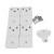 Корпус пластиковый ЩМПп STEKKER EBX60-6/06-65 IP65 c прозрачной дверью (400*300*165) пластик, серия ArcaWP65+, артикул STEKKER 50721