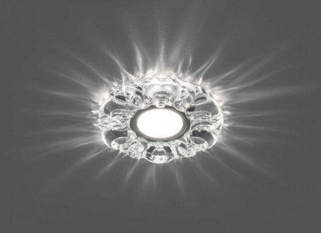 Светильник встраиваемый с белой LED подсветкой Feron CD918 потолочный MR16 G5.3 прозрачный, артикул FERON 29537 Светильник встраиваемый с белой LED подсветкой Feron CD918 потолочный MR16 G5.3 прозрачный, артикул FERON 29537