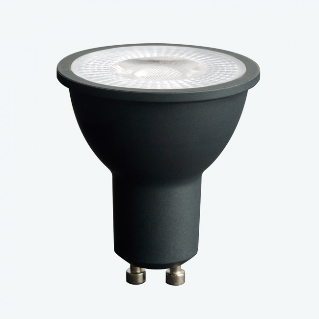 Лампа светодиодная Feron.PRO LB-1607 GU10 7W 175-265V 4000K  в черном корпусе, артикул FERON 48955