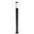 Светильник садово-парковый Feron DH042-650, Техно столб, max.18W E27 230V, черный, артикул FERON 51524