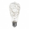 Лампа светодиодная декоративная Feron груша ST64 E27 3W LB-380 теплый свет (2700К) 41674 