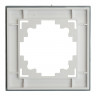 Рамка 1-местная STEKKER GFR00-7001-01M серия Катрин, белый матовый 49594 