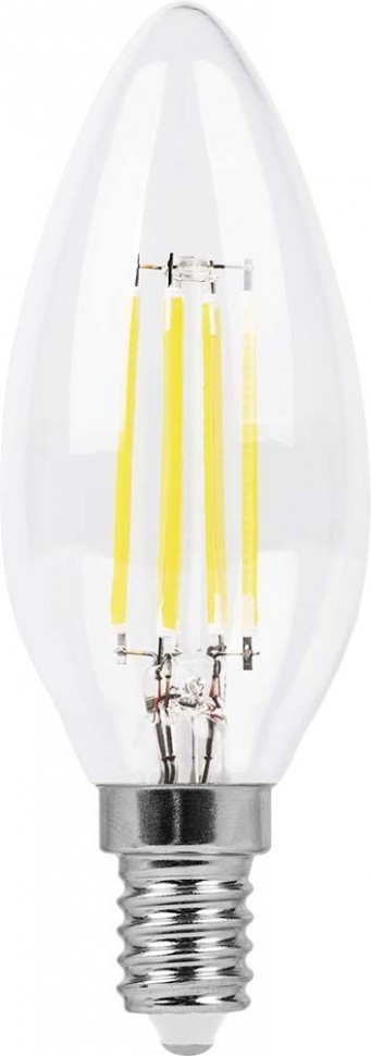 Лампа светодиодная Feron LB-58 Свеча E14 5W теплый свет (2700К)