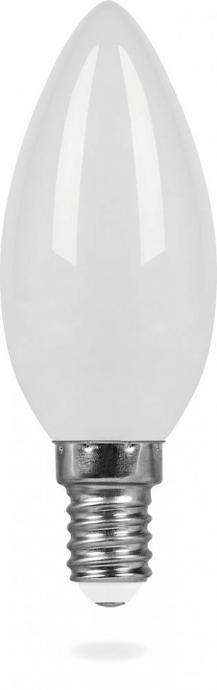 Лампа светодиодная Feron LB-58 Свеча E14 5W теплый свет (2700К) матовая