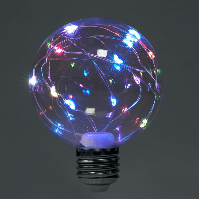Лампа светодиодная Feron LB-381 E27 3W 230V RGB смена цвета, артикул FERON 41676