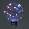 Лампа светодиодная декоративная Feron шар G80 E27 3W LB-381 RGB 41676 