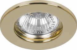 Светильник потолочный, MR16 G5.3 золото, DL10