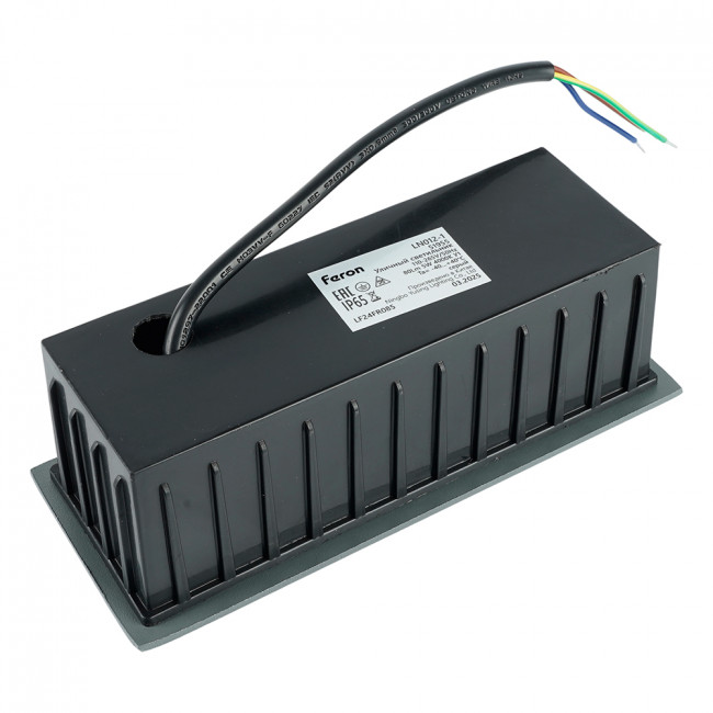 Светодиодный светильник Feron LN012-1 встраиваемый 5W 4000K, IP65, серый, артикул FERON 51955