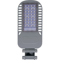 Светодиодный уличный консольный светильник Feron SP3050 50W дневной свет (4000К) 230V, серый