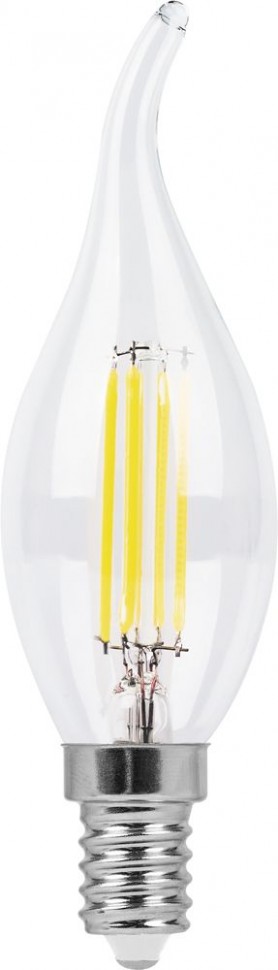 Лампа светодиодная Feron LB-59 Свеча на ветру E14 5W теплый свет (2700К) 25575 