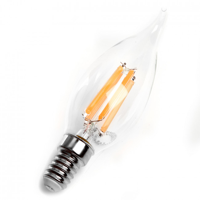 Лампа светодиодная Feron LB-718 Свеча на ветру E14 15W 230V 2700K, артикул FERON 38261