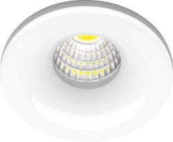 Встраиваемый светодиодный светильник 3W 210Lm 4000K дневной белый, белый LN003
