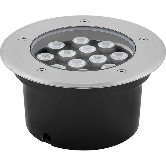 Светодиодный светильник тротуарный (грунтовый) Feron SP4114 12W зеленый 230V IP67, артикул FERON 32114