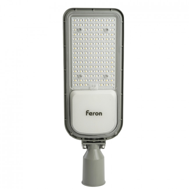 Светодиодный уличный консольный светильник Feron SP3050 100W 4000K 230V, серый, артикул FERON 41269