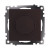 Выключатель диммирующий TRIAC(механизм), STEKKER GLS10-7106-04, 250V, 500W, серия Катрин, шоколад, артикул STEKKER 49017 Выключатель диммирующий TRIAC(механизм), STEKKER GLS10-7106-04, 250V, 500W, серия Катрин, шоколад, артикул STEKKER 49017