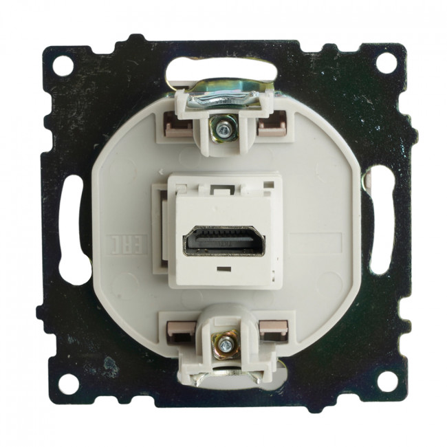 Розетка HDMI 2.1, Type A  (механизм), STEKKER GLS00-7118-02, серия Катрин, шампань, артикул STEKKER 50063