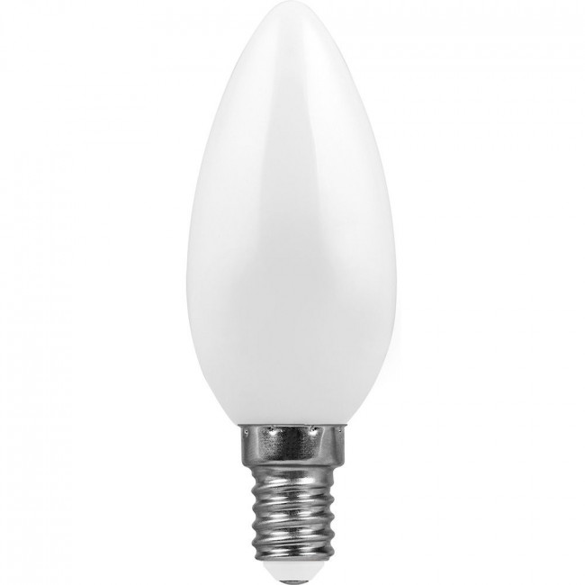 Лампа светодиодная Feron LB-66 Свеча E14 7W 230V 2700K, артикул FERON 25785