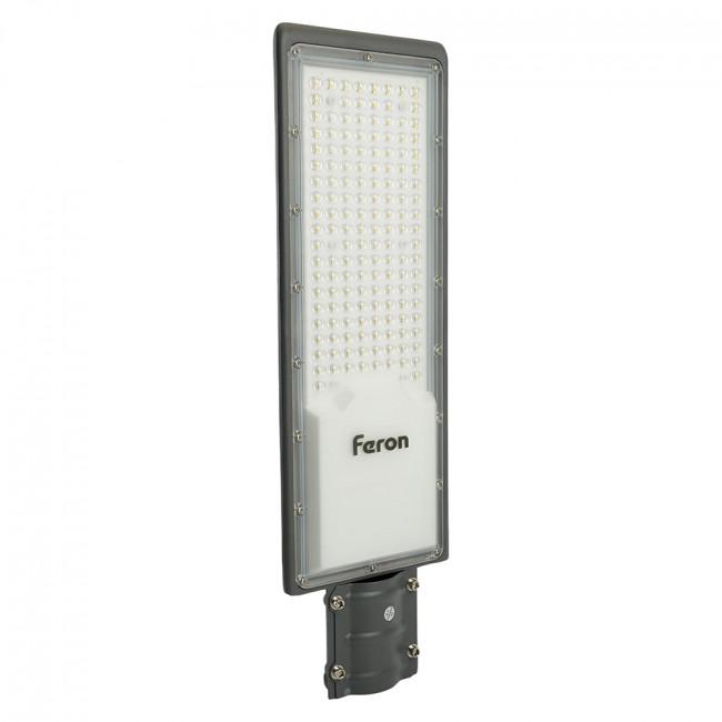 Светодиодный уличный консольный светильник Feron SP3036 150W 6400K 230V, серый, артикул FERON 48526