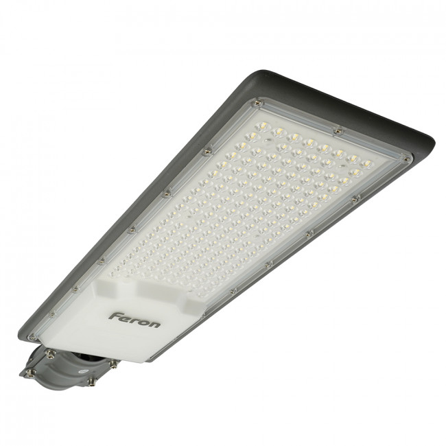 Светодиодный уличный консольный светильник Feron SP3036 150W 6400K 230V, серый, артикул FERON 48526