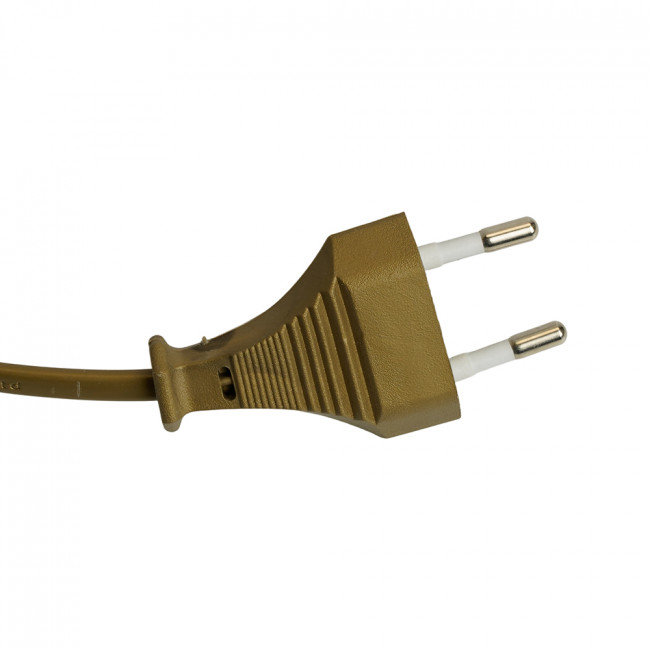 Сетевой шнур с диммером 230V 2м, золото, DM103-200W, артикул FERON 23057 Сетевой шнур с диммером 230V 2м, золото, DM103-200W, артикул FERON 23057