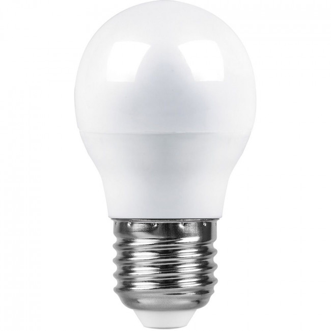 Лампа светодиодная Feron LB-550 Шарик E27 9W 175-265V 6400K, артикул FERON 25806