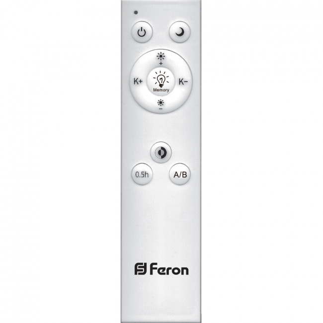 Светодиодный управляемый светильник накладной Feron AL5500 ROSE тарелка 80W 3000К-6500K, артикул FERON 41143