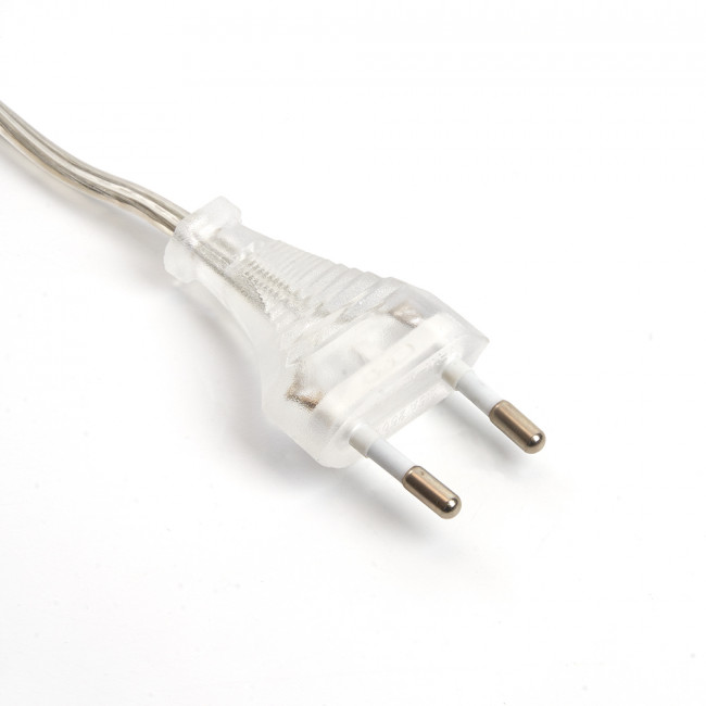 Сетевой шнур с диммером 230V 2м,  прозрачный, DM103-200W, артикул FERON 23058