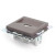 Розетка компьютерная 1-местная RJ-45 (механизм), STEKKER GLS00-7107-04, серия Катрин, шоколад, артикул STEKKER 49023