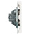 Заглушка (механизм), серия Эмили, белый фарфор, soft touch, RST00-5116-01, артикул STEKKER 49883 Заглушка (механизм), серия Эмили, белый фарфор, soft touch, RST00-5116-01, артикул STEKKER 49883