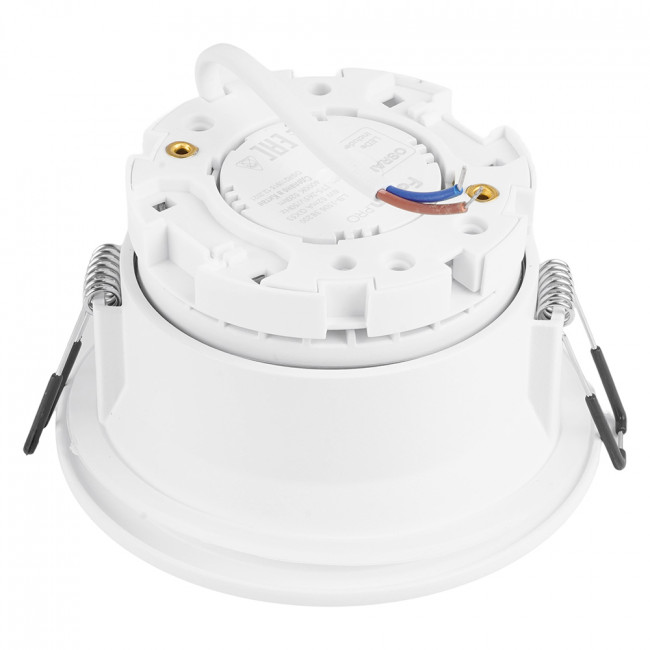 Светильник потолочный встраиваемый, 15W 230V GX53, белый, круг, без лампы, DL513, артикул FERON 53307