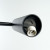 Светильник под лампу Feron DE185 BELL 35W, 230V, GU10, черный, артикул FERON 48424