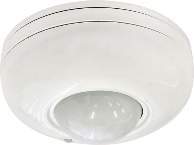 Датчик движения 1200W 6m  120°(гориз.) 360°(верт.) белый SEN5/LX20B, артикул FERON 22006