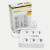 Удлинитель 6-местный c/з 3x1 мм2, 1,8 м, 250В, 10А, 4USB+2Type-C 2,4А, серия Home plus, белый STEKKER HM09-66-02, артикул STEKKER 49975