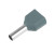 LD406-0508 Наконечник штыревой втулочный изолированный НШВИ(2) 0,5-8 (DIY упаковка 25 шт), артикул STEKKER 50709 LD406-0508 Наконечник штыревой втулочный изолированный НШВИ(2) 0,5-8 (DIY упаковка 25 шт), артикул STEKKER 50709
