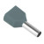 LD406-0508 Наконечник штыревой втулочный изолированный НШВИ(2) 0,5-8 (DIY упаковка 25 шт), артикул STEKKER 50709 LD406-0508 Наконечник штыревой втулочный изолированный НШВИ(2) 0,5-8 (DIY упаковка 25 шт), артикул STEKKER 50709