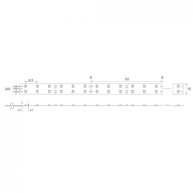Светодиодная LED лента Feron LS603, 60SMD(2835)/м 4.8Вт/м 12V 5м 3000К, артикул FERON 27597 Светодиодная LED лента Feron LS603, 60SMD(2835)/м 4.8Вт/м 12V 5м 3000К, артикул FERON 27597