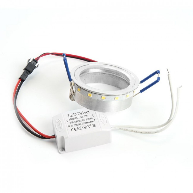 Кольцо с диодами для замены светильников с подсветкой, 3W 15LED SMD2835 4000K, LB-1225, артикул FERON 28890