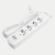 Удлинитель 4-местный c/з 3x1 мм2, 3 м, 250В, 10А, 2USB+1Type-C 2,4А, серия Home plus, белый STEKKER HM08-43-02, артикул STEKKER 49978