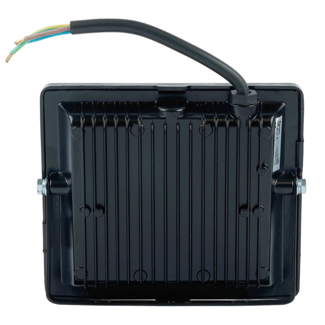Светодиодный прожектор FERON с датчиком освещенности LL-982 IP65 50W 6400K черный, артикул FERON 53142