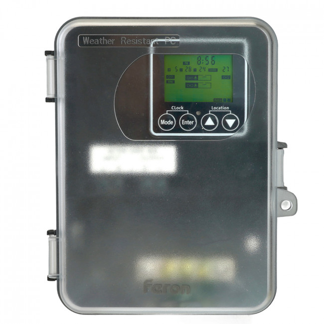 Таймер (реле времени) Feron TM101 13800W двухзонный, артикул FERON 51479