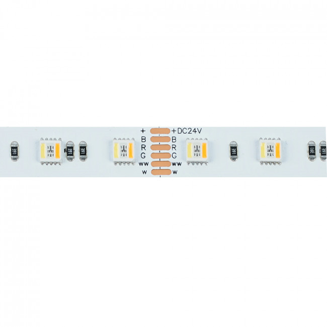 Лента светодиодная 60SMD(5050) RGBW-MIX 5 в 1 20Вт/м 24V 5000*12*1.44 мм RGB+2300К+6500K, IP20, LS508 FERON, артикул FERON 53336